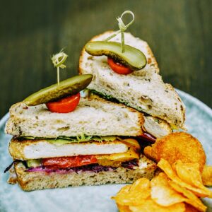 Vege club sandwich V